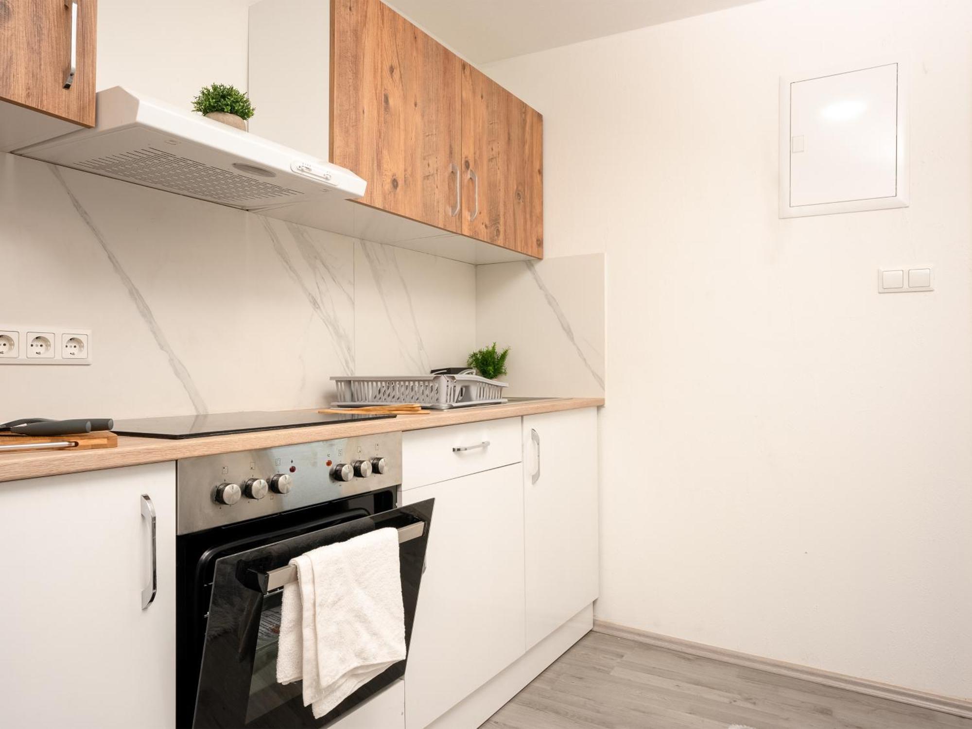 Serviceroom24 - Apartment 4 In Herten Wlan - Smart-Tv - 24-7 Check-In Und Kueche Exterior foto